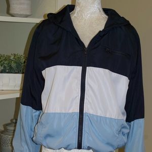 John Galt California Jacket - Navy, White & blue